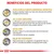 Beneficios del producto: disolución de fosfato inorgánico (estruvita), dilución urinaria, baja SSR y bajo en magnesio. Explicaciones detalladas de cada beneficio incluidas.