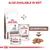 Royal Canin Gastrointestinal food shown in dry and wet loaf formats. Text states 'Also available in wet'. Wet food is labelled as gastrointestinal loaf.