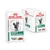 Royal Canin Veterinary Satiety Weight Management, cienkie kawałki w sosie. Opakowanie z wizerunkiem kota i widoczną nazwą produktu.