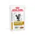 Pouch labelled urinary S/O, moderate calorie, morsels in gravy, veterinary. Image shows a cat and food pieces in gravy. Pouch labelled urinary S/O, moderate calorie, morsels in gravy, veterinary. Image shows a cat and food pieces in gravy.
