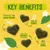 Key benefits: perfect for hand feeding, high in fibre, made with natural ingredients, no added sugar. Image shows heart-shaped treats and benefit highlights.