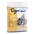 Tigerino Premium натурална бентонитова котешка тоалетна с аромат на ванилия, ултра абсорбираща, бърз контрол на миризмата, моментално слепваща, изключително ниско прашене. Опаковката показва котка. Съдържание: 12 кг.