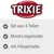 TRIXIE. Set aus 4 Teilen, Mond-Liegemulde, mit Hängematte (teksti saksaksi)