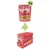 Pack of 7 Wagg Tasties 125g pouches, labelled as tasty chunks with chicken, ham and beef. Image shows individual pouch and multipack box.