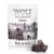 Wolf of Wilderness Wild Bites Wild Hills, single animal protein, fresh duck meat & offal, 100% grain-free recipe. Sachet debout avec morceaux visibles devant l’emballage.