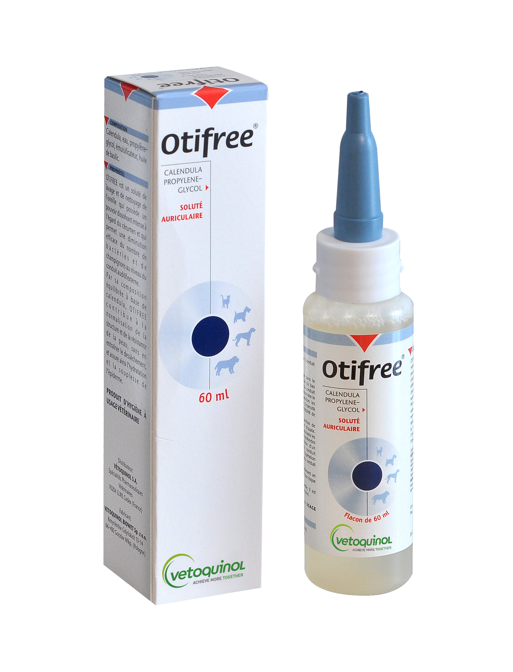 Fotografie produktu: Vetoquinol Otifree pro psy a kočky - 60 ml