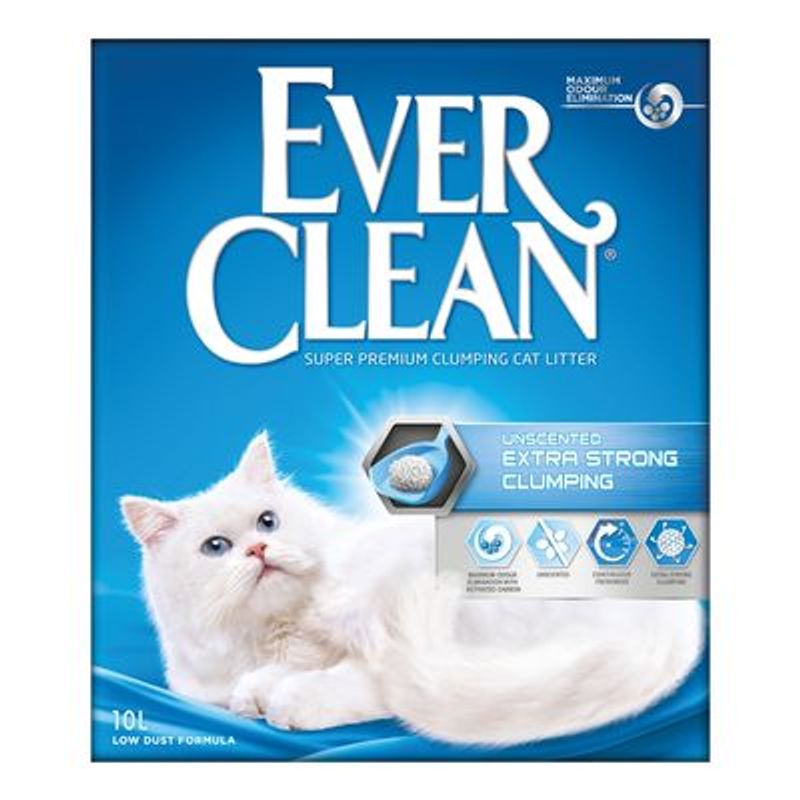 Ever Clean® Extra Strong Kattenbakvulling Parfumvrij
