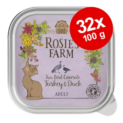 Rosie's Farm Adult säästöpakkaus 32 x 100 g