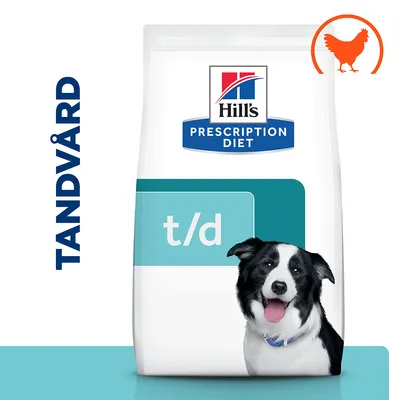 Hill's Prescription Diet t/d Dental Care Chicken hundfoder