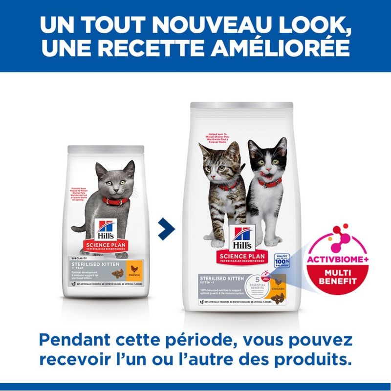 Hill's Science Plan Sterilised Kitten <1 poulet