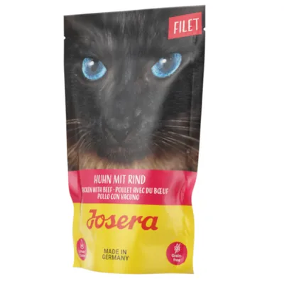 Josera Filet 16 x 70 g pour chat - poulet, bœuf