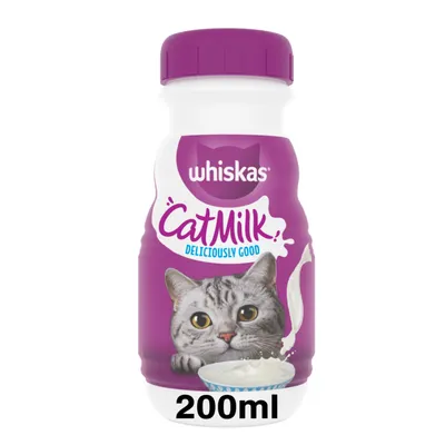 Whiskas Cat Milk - 6 x 200ml Whiskas Cat Milk - 6 x 200ml