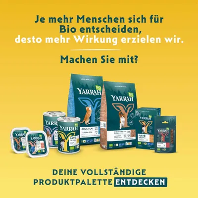 Yarrah Bio mit Bio Huhn