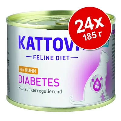 Kattovit Diabetes / Gewicht в консерви 24 x 185 г