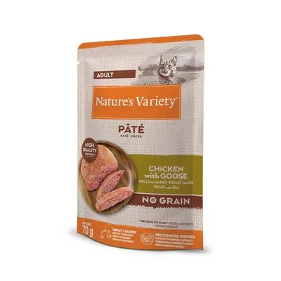 Nature's Variety Original Paté No Grain 12 x 70 g Kattenvoer Nature's Variety Original Paté No Grain 12 x 70 g Kattenvoer