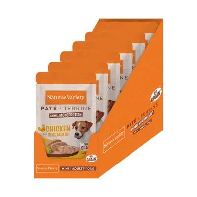 Voordeelpakket Nature's Variety Paté No Grain Adult Mini 16 x 150 g Voordeelpakket Nature's Variety Paté No Grain Adult Mini 16 x 150 g