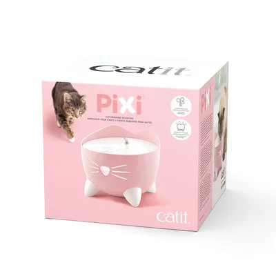 Catit PIXI Trinkbrunnen, pink - Trinkbrunnen 2,5 l