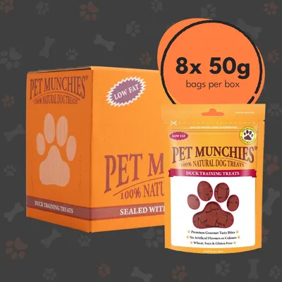 Pet Munchies Training Treats - Duck (50g) Pet Munchies Training Treats - Duck (50g)
