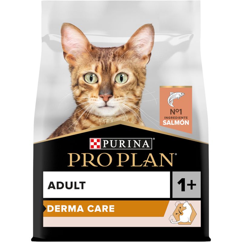 PURINA PRO PLAN Adult Derma Care rico en salmón para gatos