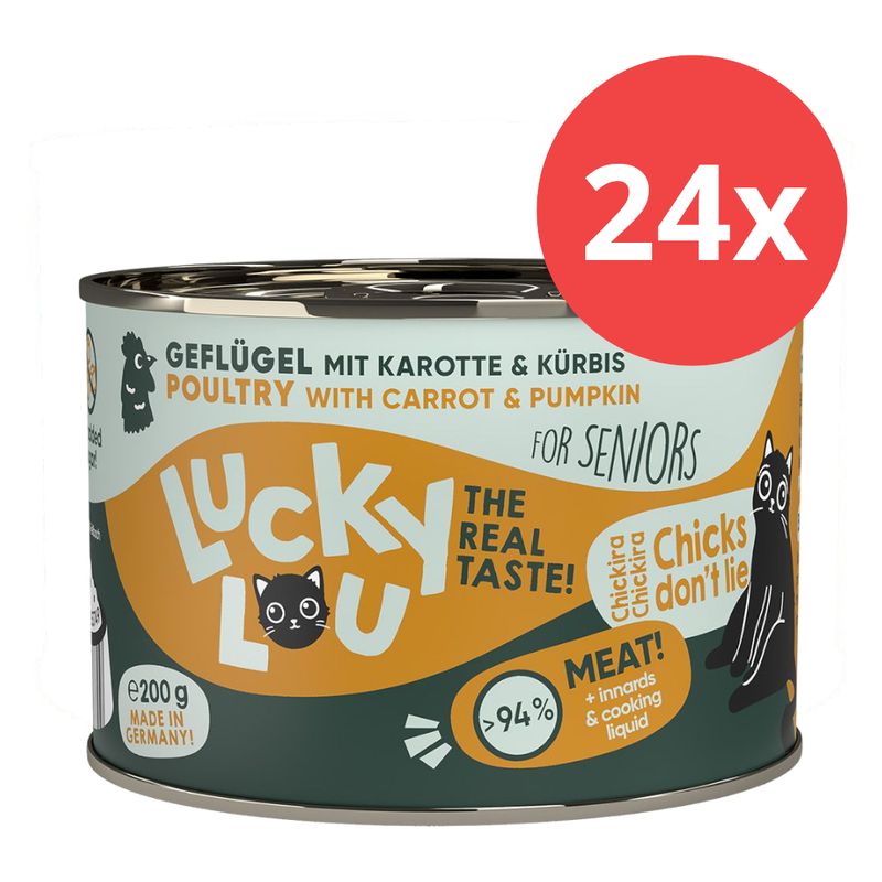 Sparpaket Lucky Lou Senior 24 x 200 g