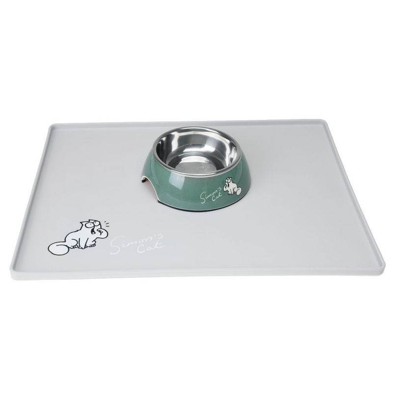 Lot ! Set de table Simon's Cat pour chat + Fontaine à eau Eyenimal Smart Bloom