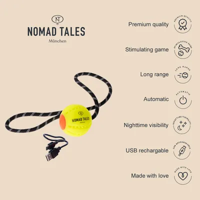 Nomad Tales Spirit USB LED Minge cu frânghie Nomad Tales Spirit USB LED Minge cu frânghie