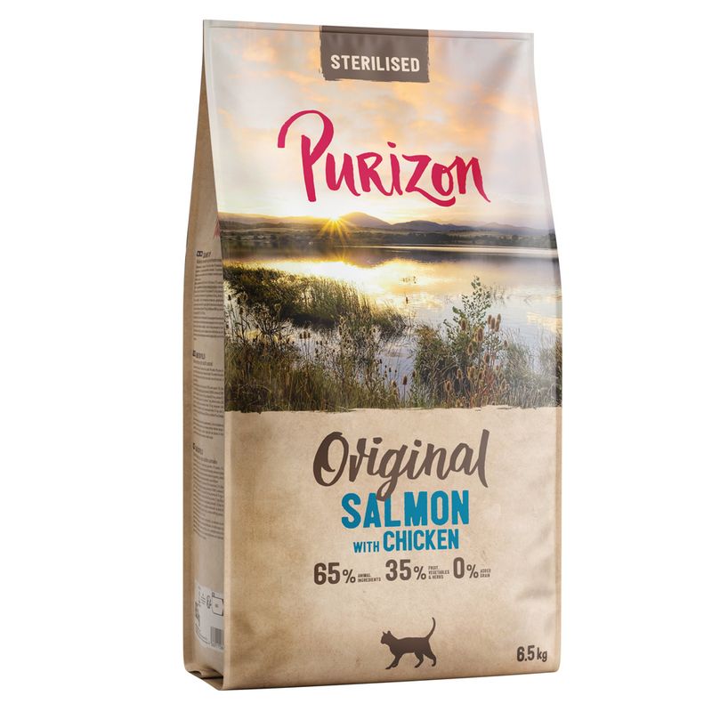 Purizon Original Sterilised Adult сьомга с пиле, без зърно