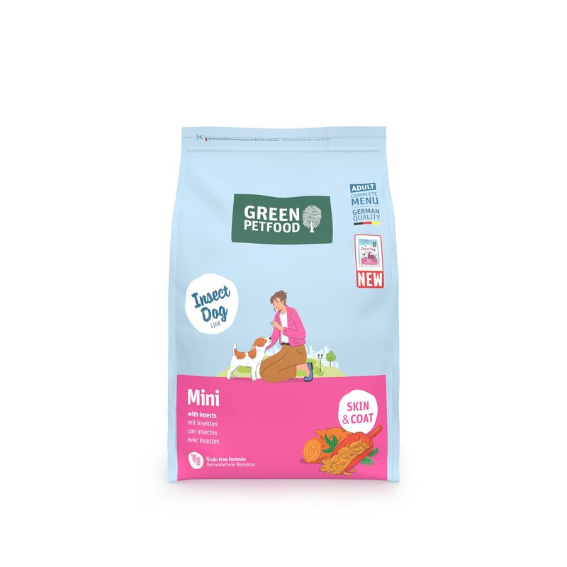 Green Petfood Insecten Mini met insecten