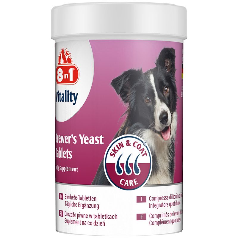 8in1 Vitality ølgærtabletter