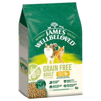 James Wellbeloved Grain Free Adult Cat Hypoallergenic kalkun