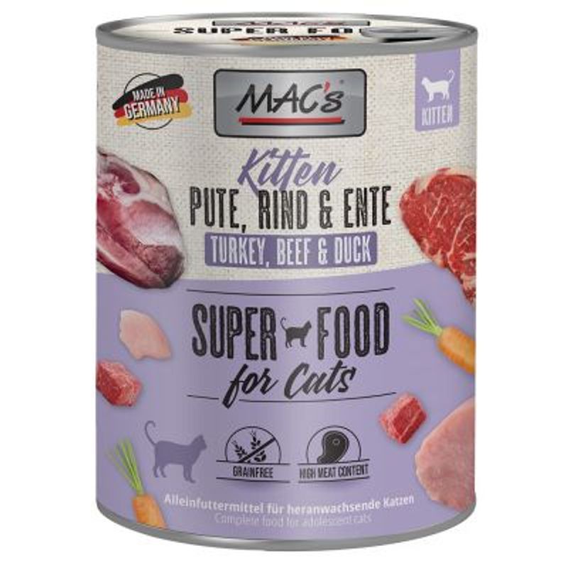 MAC's Cat 24 x 400 g Alimento umido per gatti