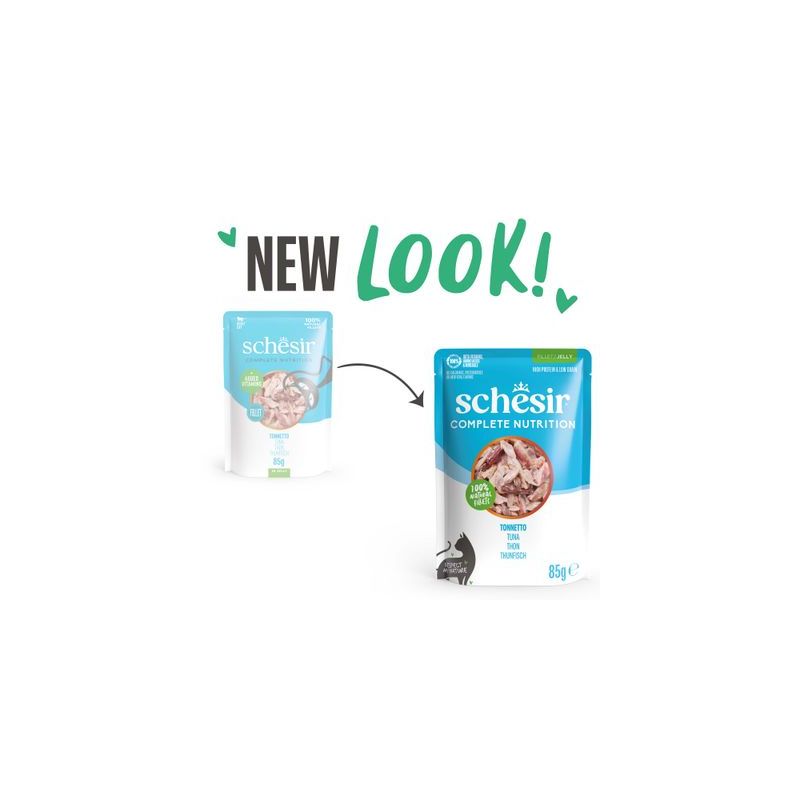 Schesir Complete Nutrition Filetti in gelatina 6 x 85 g in buste