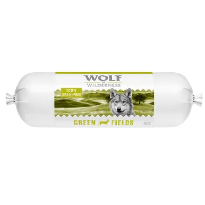Wolf of Wilderness Green Fields, 100% kornfri, 400g.