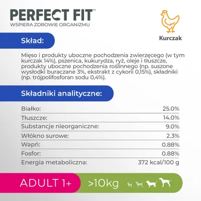Perfect Fit Adult, kurczak (>10 kg)