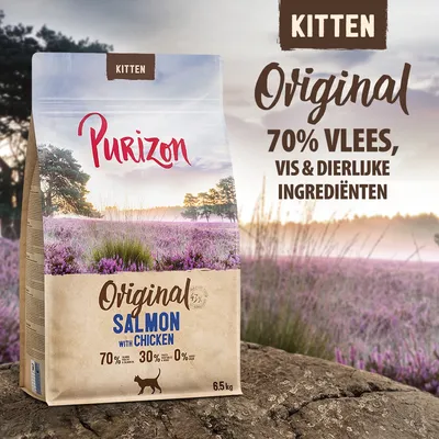 Purizon Original Kitten Zalm met Kip - graanvrij