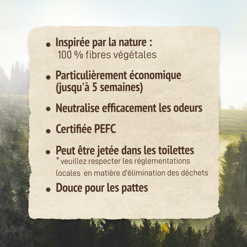 Litière végétale Purizon