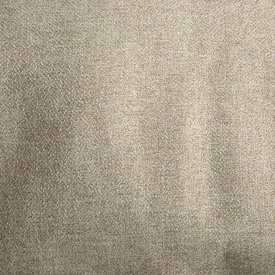 Nærbillede af beige tekstil med synlig vævet struktur, materiale sandsynligvis stof. Ingen synlige mærker eller tekst.