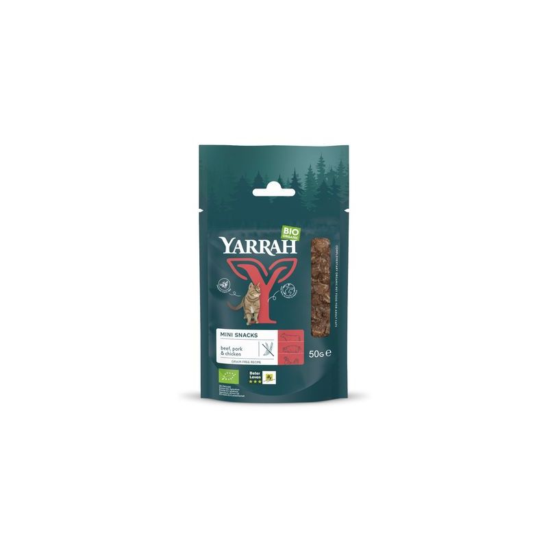 Yarrah Bio Mini Snack voor Katten