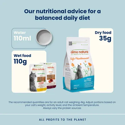 Almo Nature Functional Life Maintenance med fet fisk & ris
