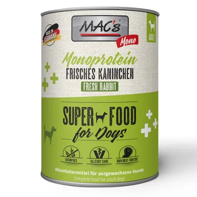 MAC's Mono Sensitive 6 x 800 g - dog wet food