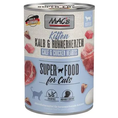 Ekonomipack: MAC's Cat kattfoder 12 x 400 g