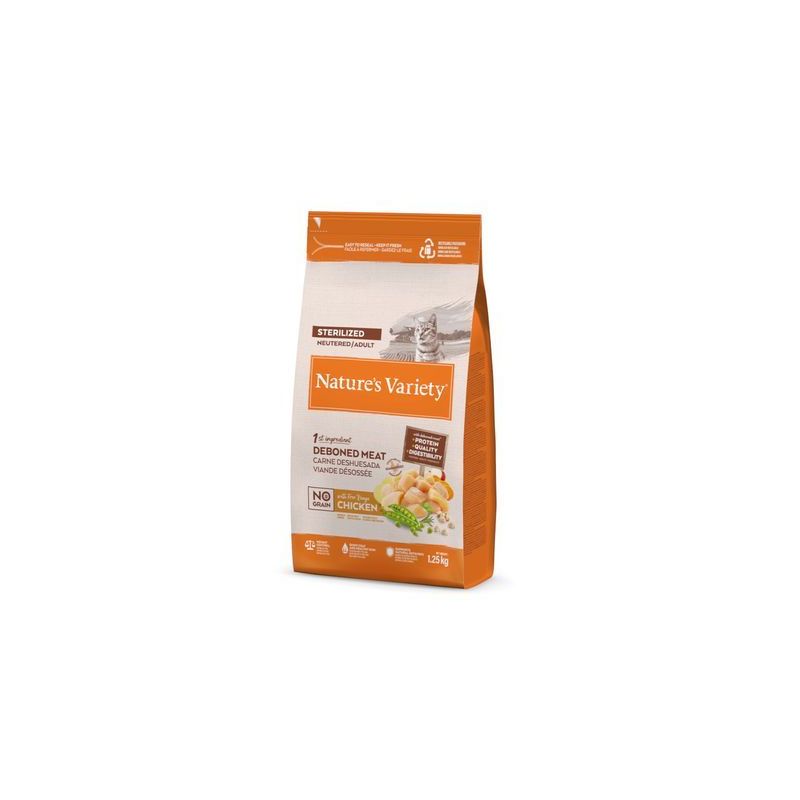 Nature's Variety Selected Sterilized Scharrelkip Kattenvoer