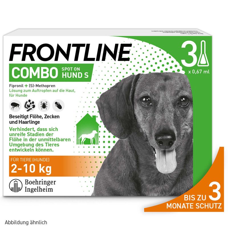 Frontline® Combo Spot-on Hund S (2 - 10 kg)