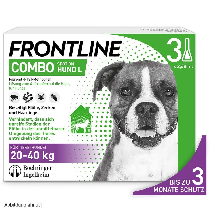 Frontline® Combo Spot-on Hund L (20 - 40 kg)