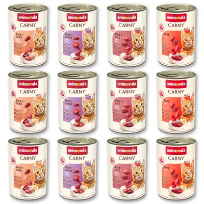 Mix-Sparpaket animonda Carny Adult 12 x 400 g