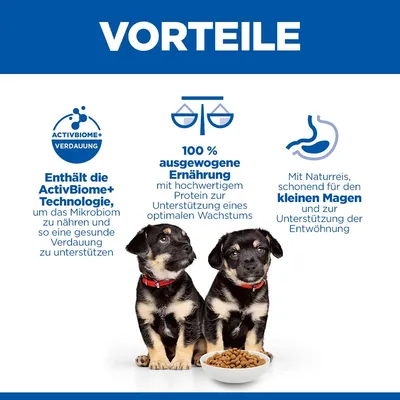 Hill's Science Plan Perfect Digestion Puppy <1 Medium mit Huhn & braunem Reis