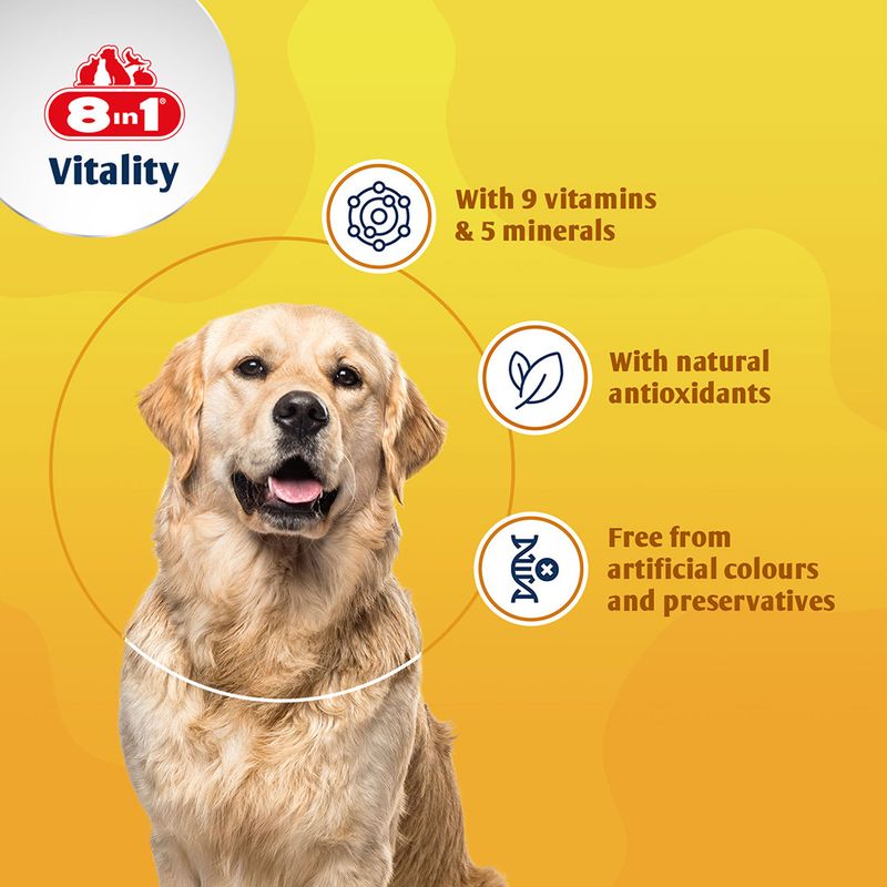 8in1 Vitality multivitamintabletter Adult