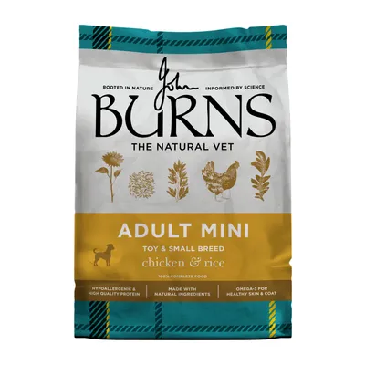 Burns Adult & Senior Original Toy & Small Breed - Kip & Rijst - 6 kg Burns Adult & Senior Original Toy & Small Breed - Kip & Rijst - 6 kg