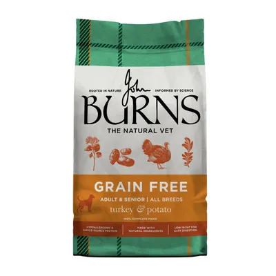 Burns Adult & Senior Sensitive Grain-Free - Turkey & Potato - 12kg