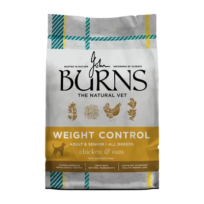 Burns Weight Control Adult & Senior - Chicken & Oats - 2kg